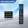 ALLNET Industrial PoE Splitter/Extractor IEEE 802.3bt Type 4, 90W, 5V/9V/12V/24V Selectable Output, Gigabit Ethernet, DIN Rail/Wall Mount (ALL-PSI104G-BT90-PD)