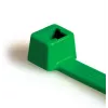 HellermannTyton T80L-N66-GN-C1 standartinis kabelių raištis, 390 x 4,6 mm, žalias, 100 vnt. 116-05415