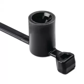 HellermannTyton T50SSBS5OT-E juodas kabelių raištis 160mm x 4,6mm (500 vnt. pakuotė) 155-30602