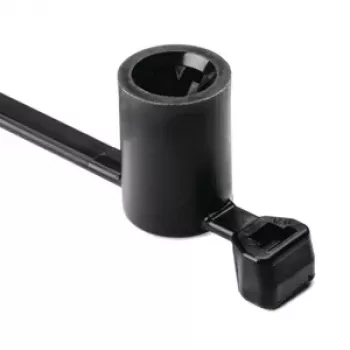HellermannTyton T50SSBS5OT-E juodas kabelių raištis 160mm x 4,6mm (500 vnt. pakuotė) 155-30602