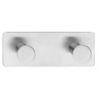 Tesa Powerbutton Classic dvigubas kabliukas 12kg chromuotas 59333-00000-01