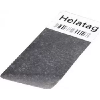 HellermannTyton 594-81104 Terminio pernešimo etiketė permatoma balta 100mm x 100mm 1000 etikečių