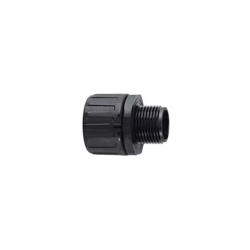HellermannTyton HG-67-S-M63 BK tiesusis jungiamasis elementas NW67 M63x1.5 juodas