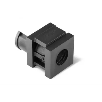HELLERMANNTYTON VP-S 11-12 Ins-sgl-PL-BK halogenų neturinti vienos angos kabelių įvado tarpinė, juoda, 20 vnt. (440-00013)