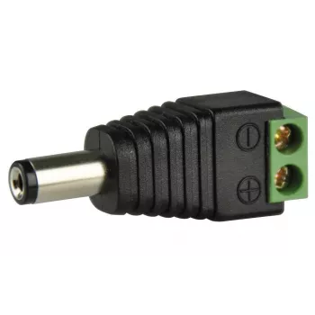 ABUS TVAC35800 maitinimo adapterio kabelis – nuo gnybtų bloko iki 5,5 x 2,1 mm DC kištuko