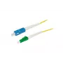 SYNERGY21 S215626V2 0,5 m OS2 vienspiegio pluošto komutacinis kabelis LC/APC į SC/PC, 9/125µm, G.657.A2, 2 mm, lankstus apsauginis gofras