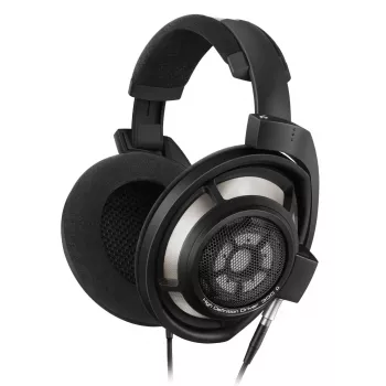 Sennheiser HD 800 S laidinės ausinės su mikrofonu? Ne, be mikrofono – ausinės ausims, juodos