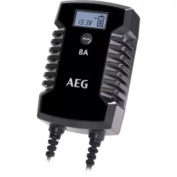 AEG LD8 10618 Automatinis automobilio akumuliatoriaus įkroviklis 12V/24V 8A/4A