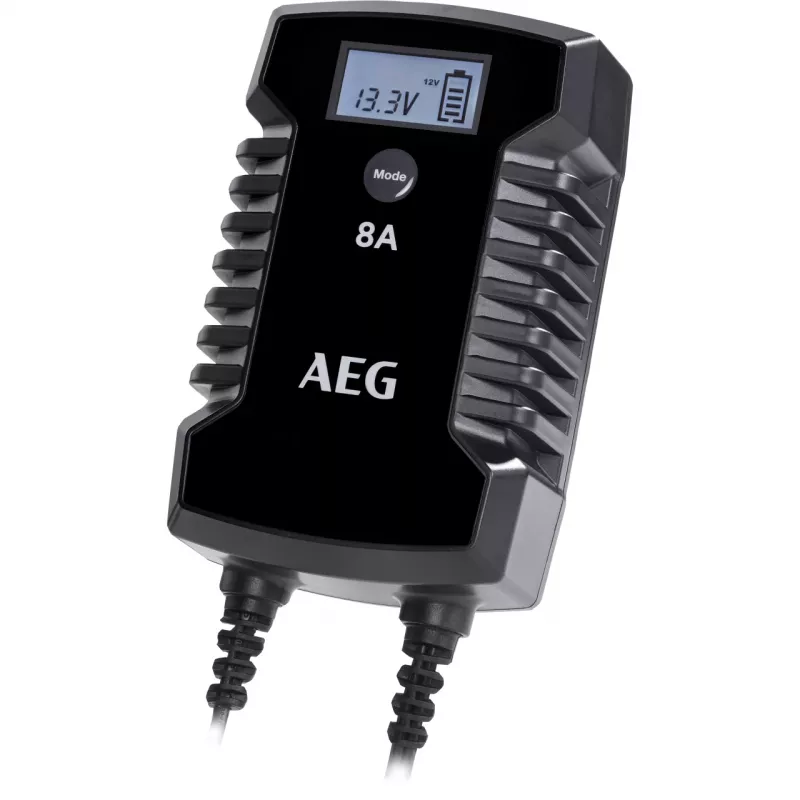 AEG LD8 10618 Automatinis automobilio akumuliatoriaus įkroviklis 12V/24V 8A/4A