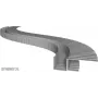 SYNERGY21 S21-LED-PR00002 LED profilis 200cm, cinkuotas plienas TYP-A Flex