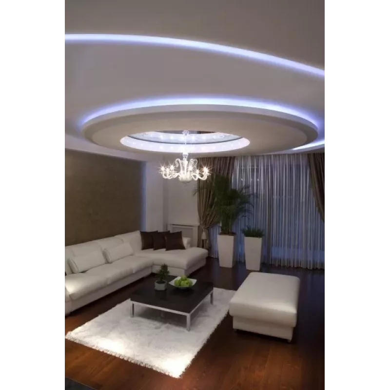 SYNERGY21 S21-LED-PR00002 LED profilis 200cm, cinkuotas plienas TYP-A Flex