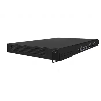 ALLNET 1U Rackmount Barebone Intel N150, 4x 2.5GbE, 2x SFP+, DDR5, NVMe, HDMI, USB 3.2 ALL-RackPC-N150
