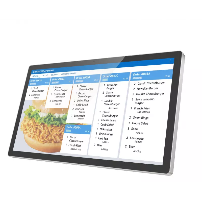 ALLNET Kitchen210 pramoninis 21 colio virtuvės ekranas su Rockchip RK3576, Android 15, IP65 priekiniu skydeliu, Full HD jutiklinis ekranas