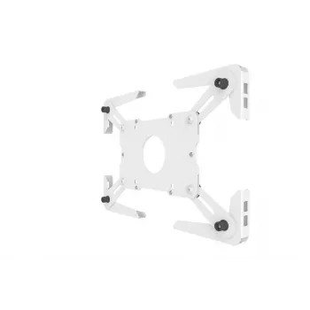 ALLNET VesaFLEX-Mount/10.1w baltas planšetinių kompiuterių VESA laikiklis 10,1–13 colių planšetėms, 360° sukimas, užrakinamas, VESA 75/100