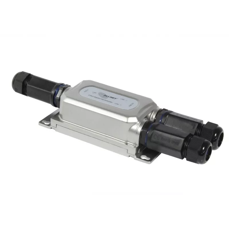 ALLNET PoE prailgintuvas kartotuvas lauko IP67 IEEE802.3BT IN - AT Out, ALL-PR2013Ov2-30W