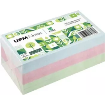 UPM Notes lipnūs lapeliai 5655-20PG-6 pasteliniai 125x75mm, 100 lapelių, 6 blokeliai