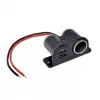 IWH 12/24V transporto priemonės maitinimo lizdas su 2 USB prievadais, bendra 4.2A išėjimo galia (019010)