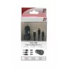 IWH dvigubas USB automobilinis įkroviklis 3-in-1 12/24V 3,4A juodas (19061)