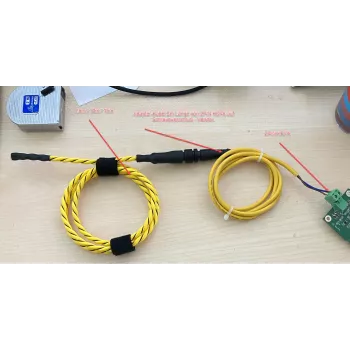 ALLNET MSR nuotėkio aptikimo kabelis 7,5 m jutiklinis + 2 m jungiamasis (ALL445X-Leckage-7,5M-Cable)