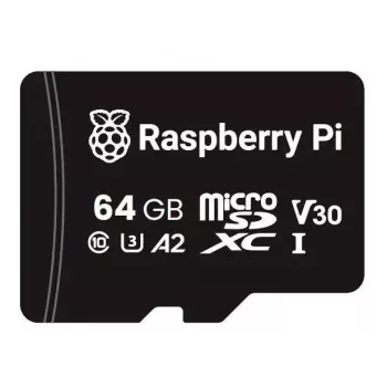 ALLNET Raspberry Pi 64GB Class 10 MicroSDXC atminties kortelė su Raspberry Pi OS RPI-MSD-64-OS