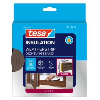 tesa E-Profil 05464-00101-02 sandarinimo juosta tesamoll ruda 25 m x 9 mm