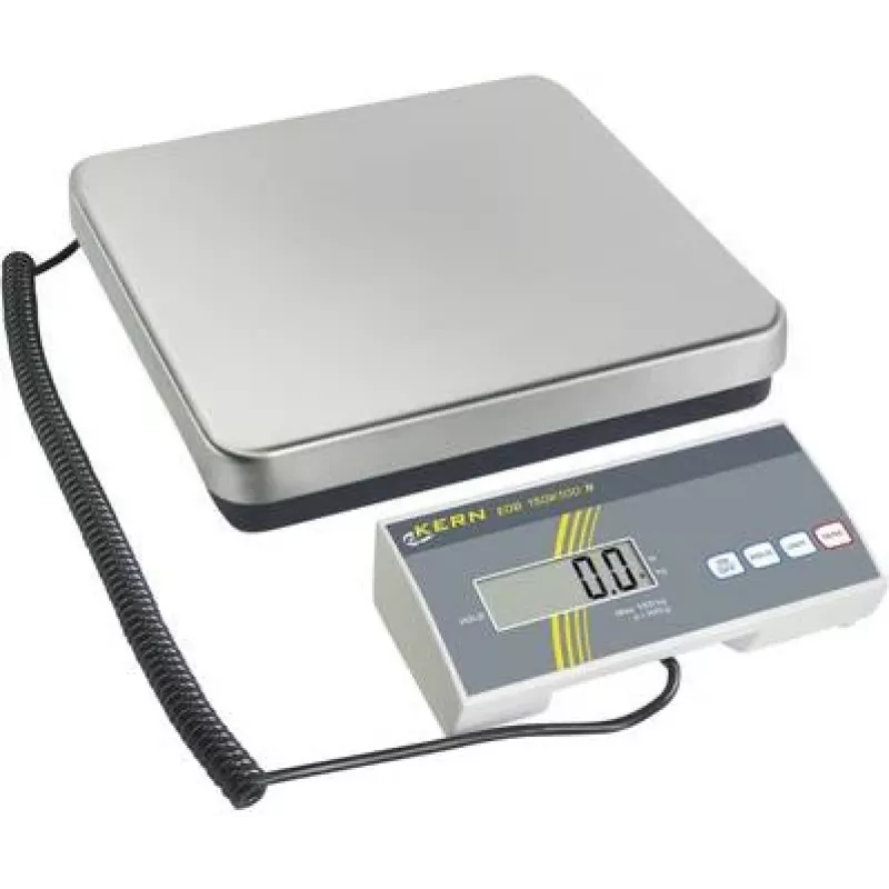 KERN EOB 35K10 siuntų svarstyklės, 35 kg, 10 g, sidabrinės