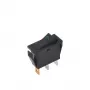 IWH 19030 svirtinis jungiklis su žalia LED apšvietimu, 12V/24V, 10A, SPST, montuojamas į skydelį