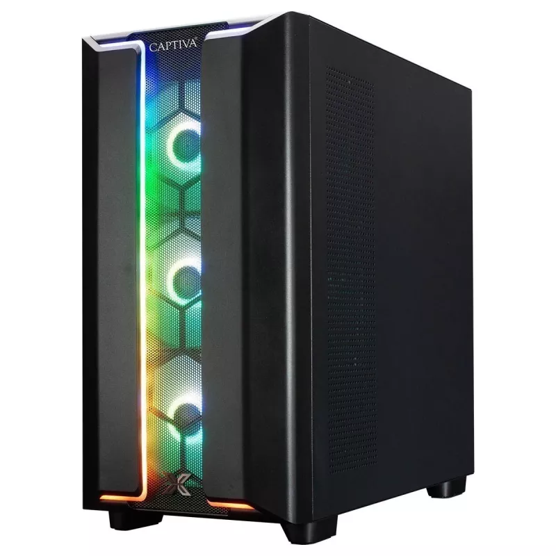 Captiva Advanced Gaming R98-741 Ryzen 7 5700X RTX 5060 Ti 16GB žaidimų stalinis kompiuteris
