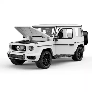 Jamara Mercedes-AMG G 63 1:24 mastelio lieto metalo modelis – baltas