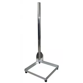 WEIß BS4040 aliumininis balkono stovas 40x40 cm pagrindu, 1 m stiebas, 48 mm skersmuo 3040