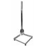 WEIß BS4040 aliumininis balkono stovas 40x40 cm pagrindu, 1 m stiebas, 48 mm skersmuo 3040