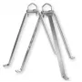 WEIß MHZ5060 sieninis laikiklio rinkinys, plieninis, 50 cm, baltas (39065)