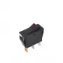 IWH raudonas šviečiantis perjungiklis 12V/24V 10A ON-OFF SPST 19029