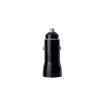 IWH dvigubas USB-C automobilinis įkroviklis 2,1A juodas 019053