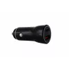 IWH dvigubas USB-C automobilinis įkroviklis 2,1A juodas 019053