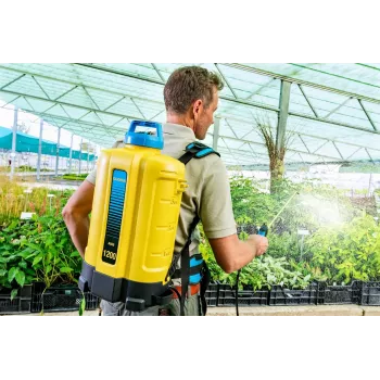 Gloria Haus und Garten 000067.0000 akumuliatorinis kuprinės purkštuvas 18V 12L (be akumuliatoriaus)
