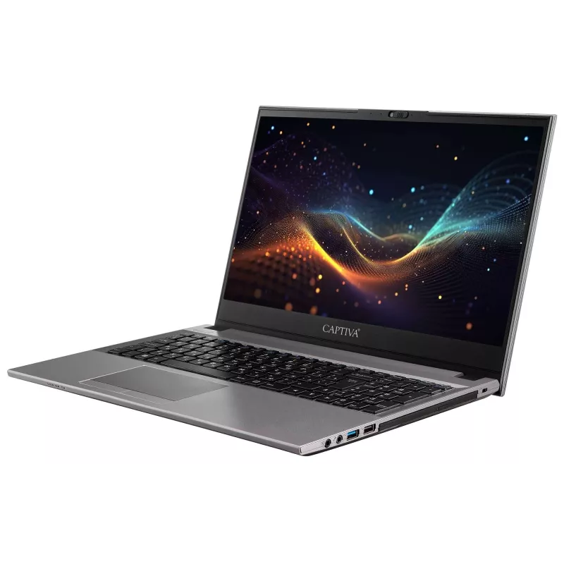 Captiva Notebook Power Starter I81-272, 15,6 inch FHD, Intel Core i7-1255U, 8GB RAM, 250GB SSD, Intel Iris Xe, DVD-RW, be OS