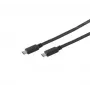 EXERTIS CONNECT USB-C į USB-C kabelis 3.1 Gen 1 1,5 m juodas 399055015