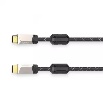 Hama 00205024 HDMI kabelis 0,75 m HDMI Type A (Standard) juodas, rožinis