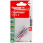 Fischer DuoPower 6 x 50 S K NV universalus kaištis su varžtu, 1 rinkinys (537660)