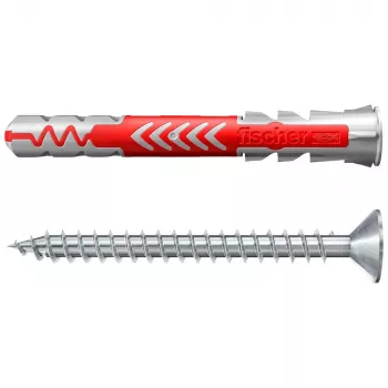Fischer DuoPower 6 x 50 S K NV universalus kaištis su varžtu, 1 rinkinys (537660)