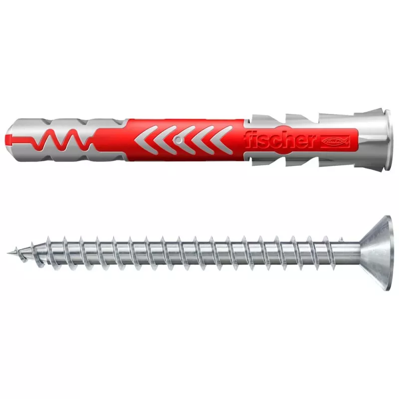 Fischer DuoPower 6 x 50 S K NV universalus kaištis su varžtu, 1 rinkinys (537660)