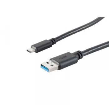 EXERTIS CONNECT USB-C į USB-A 3.1 Gen 1 laidas, 1 m, juodas 39910222