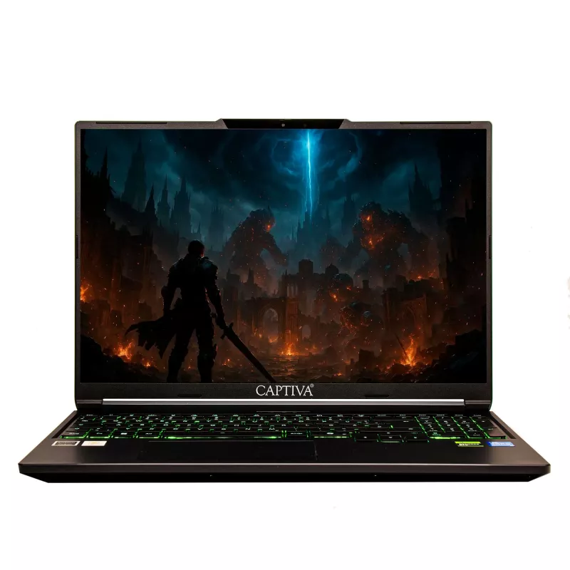 CAPTIVA Advanced Gaming I97-827CH 16 colių nešiojamas kompiuteris - Intel Core i7-14650HX, 16GB DDR5, 1TB SSD, GeForce RTX 5060 8GB, Windows 11 Pro