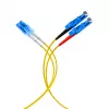EFB-Elektronik Duplex Jumper LC-E2000 9/125µ OS2 LSZH geltonas 2.0mm 1m O0364.1