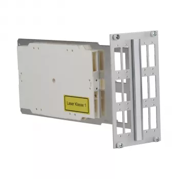 EFB-Elektronik 3U 14HP optinio modulio dėklas 12x SC Duplex, neužpildytas 53711.24
