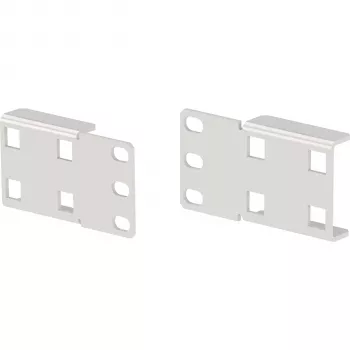EFB PRO-PDU01.GR PDU tvirtinimo laikiklių rinkinys, 1 vienetui, RAL 7035 šviesiai pilkos spalvos, 2 vienetai