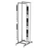 EFB PRO-PDU01.GR PDU tvirtinimo laikiklių rinkinys, 1 vienetui, RAL 7035 šviesiai pilkos spalvos, 2 vienetai