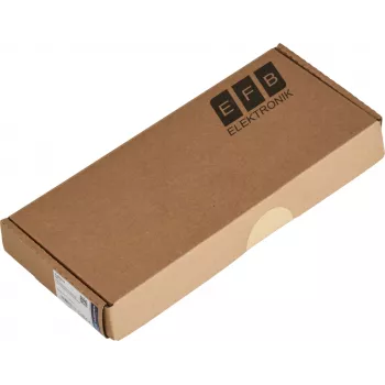 EFB E-20094-24 RJ45 Keystone Slimline/Shortbody Cat.6A komponentų sertifikuotas sidabrinis, 24 vnt.