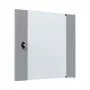EFB Elektronik stiklinės durelės X-Rack sieniniam 12U korpusui, pilkos RAL 7035 spalvos (WGX-TUR12GR.G)